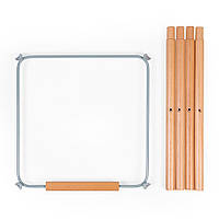 Комплект додаткових подовжувальних ніжок Childhome Evolu з підніжкою wood/mint Дерево/М'ятний