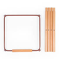 Комплект додаткових подовжувальних ніжок Childhome Evolu з підніжкою wood/rust Дерево/Мідний