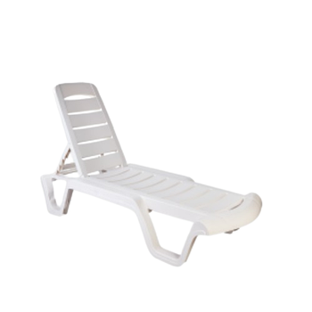 Шезлонг "Бриз" білий Алеана