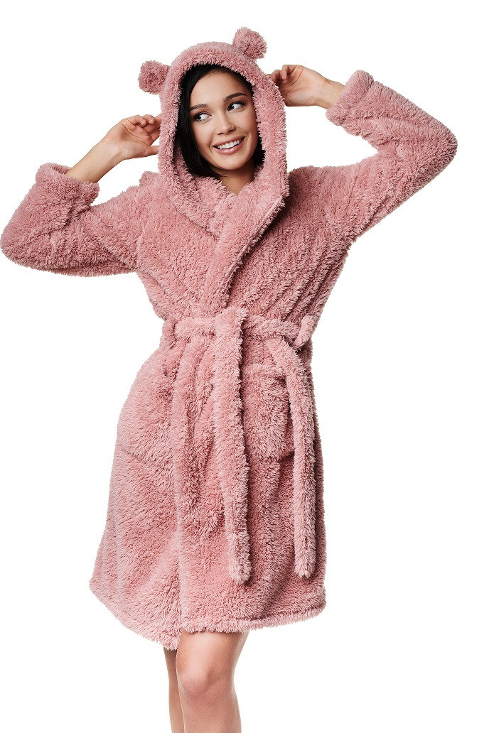 Жіночий халат з вушками на капюшоні HENDERSON LADIES 39315 S, M