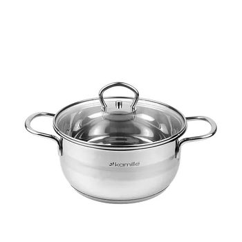 Каструля нержавіюча сталь 3л 20*10см 5413 KAMILLE