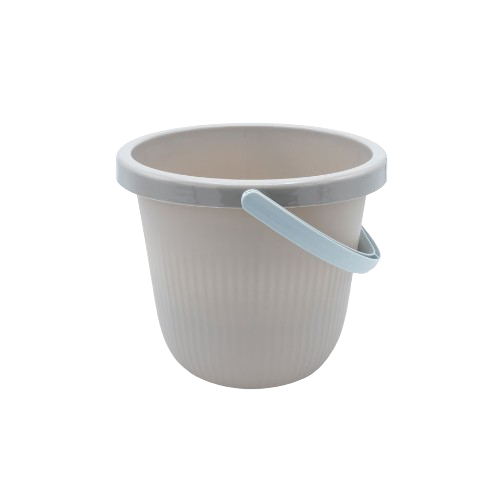 Відро 12л пластик 44 таупе Санрей Ламела, фото 1