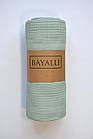 Вафельная простыня - пике Bayalli 200×230 см Mint ментоловий