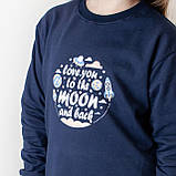 Піжама дитяча футер Moon and back, фото 6