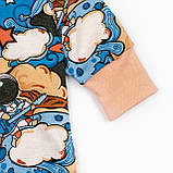 Ромпер з футеру на блискавці Astronaut, фото 3