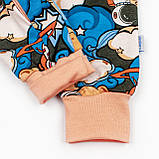 Ромпер з футеру на блискавці Astronaut, фото 4