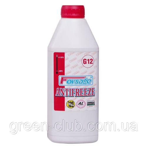 Антифриз "Forsage" G12 Red (кан. 1л) червоний (1752), фото 1