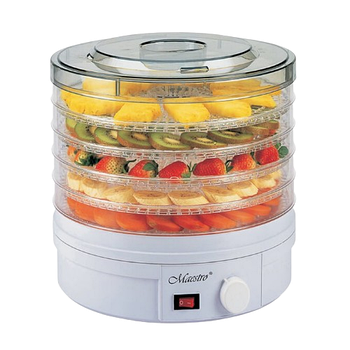 Сушарка для овочів і фруктів 245W (5 піддонів) MR-765 Maestro
