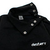 Боді з вишивкою чорний футер Dexter's, фото 2