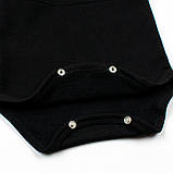 Боді з вишивкою чорний футер Dexter's, фото 4