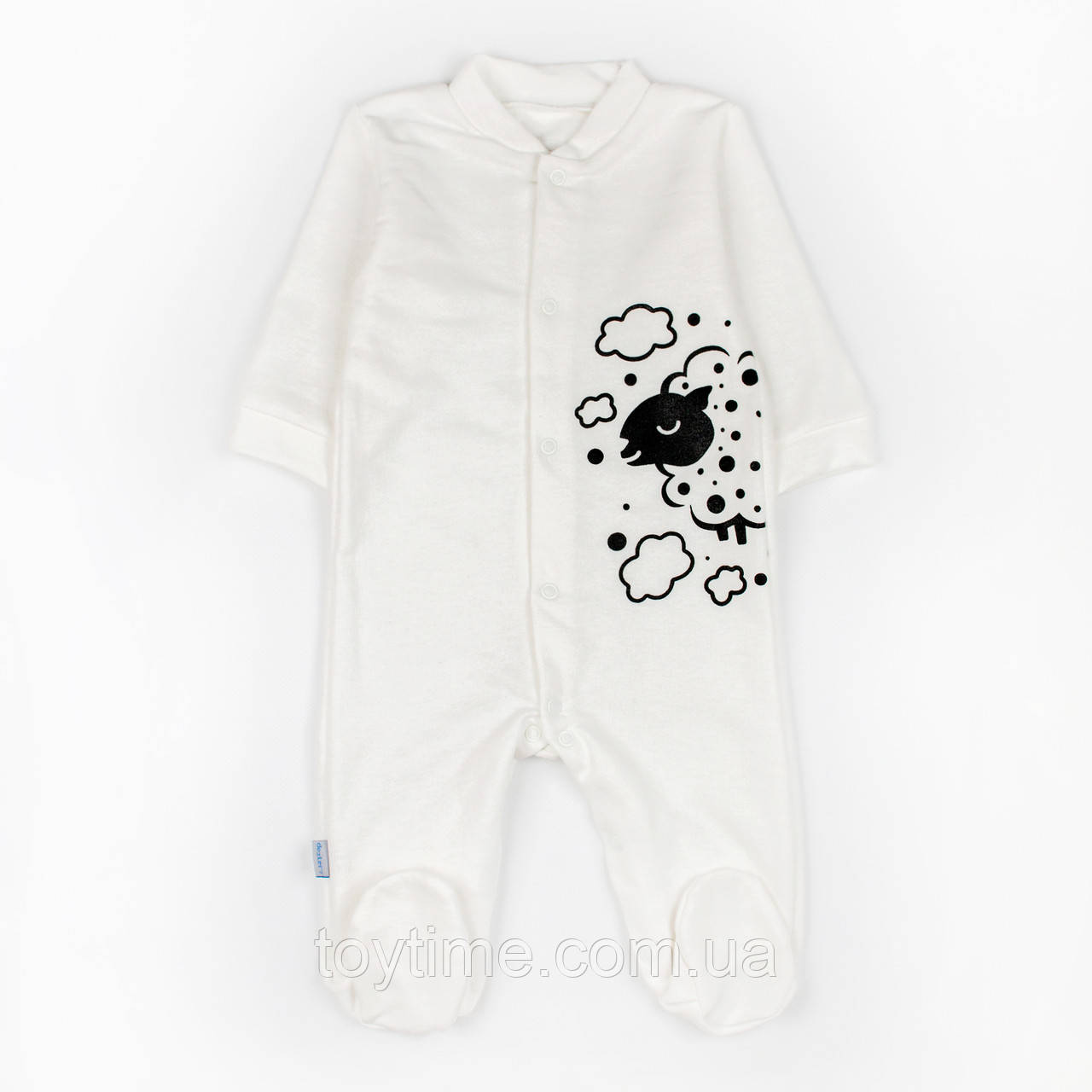 Сліп дитячий з футеру Баранчик, фото 1