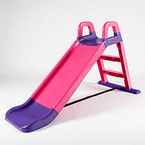 Дитяча гірка пластикова Doloni Toys 0140/05, гірка для квартири, дачі для спуску малюків