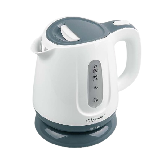 Електрочайник 1,0л 900-1100W (диск) сірий MR-013-GREY Maestro