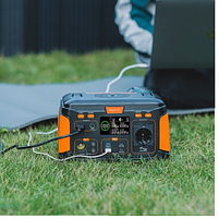 Портативна зарядна електростанція 300W 83200mAh чорний/помаранч Havit J300, фото 5