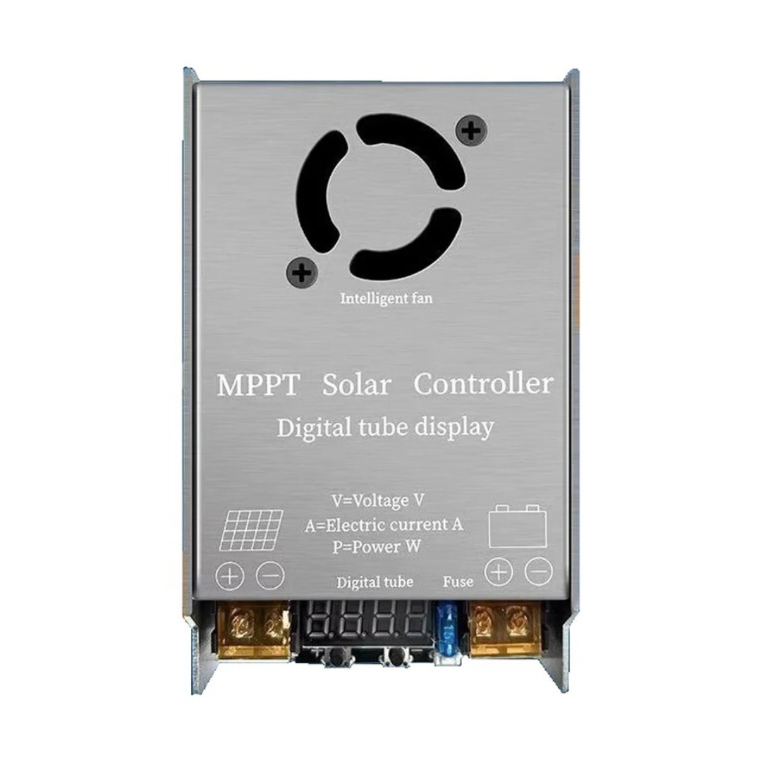 Сонячний контролер MPPT 24V-72V 12А 450W підвищуючий PV 12V-50V для li-ion свинцево-кислотної гелевої батареї, фото 1