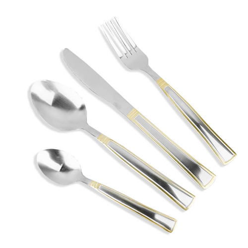 Набір столових приборів 24 предмети MR-1523G-24 Basic Maestro