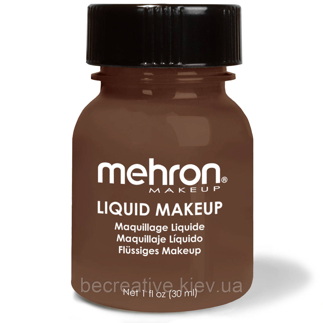 Коричневий рідкий аквагрим Mehron Liquid Makeup, 30 мл