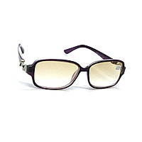 Жіночі окуляри з коричневою тонованою лінзою 852 ТОН