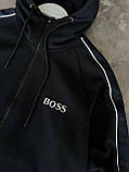 Чоловічий спортивний костюм Hugo Boss M2033 синій L, XL, XXL, фото 3