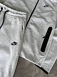 Чоловічий спортивний костюм Nike M2034 сірий, фото 8