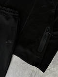 Чоловічий спортивний костюм Nike M2035 чорний, фото 5