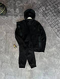 Чоловічий спортивний костюм Nike M2035 чорний, фото 6