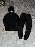 Чоловічий спортивний костюм Nike M2035 чорний, фото 7