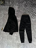 Чоловічий спортивний костюм Nike M2035 чорний, фото 8