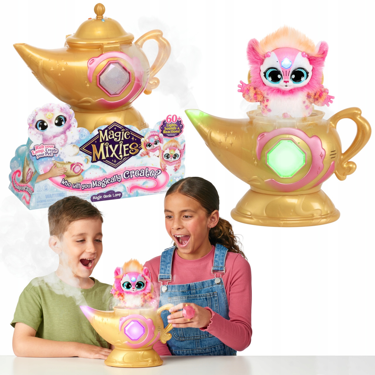 Набір Меджик Мікс Лампа Джина рожева Magic Mixies Magic Genie Lamp