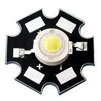 Над'яскравий світлодіод LED 1W 115 Lm на підкладці 3.2-3.6V  4000K