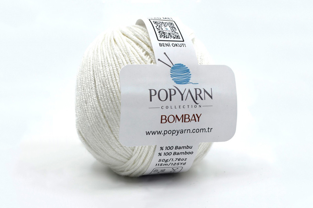 Popyarn Bombay, Білий No1