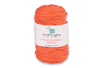 Popyarn Cotone Bambino Spesso, Мандарин №218
