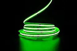 Світлодіодна стрічка СОВ PROLUM 24V 320 LED Зелена, не герметична IP20, Котушка,ціна за 1 метр. Series "PRO"