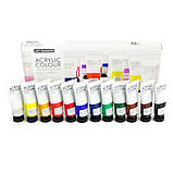Художні акрилові фарби Art Rangers у тубах 12 кольорів по 22ml, фото 6