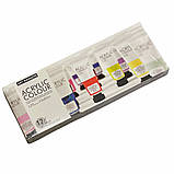 Художні акрилові фарби Art Rangers у тубах 12 кольорів по 22ml, фото 8