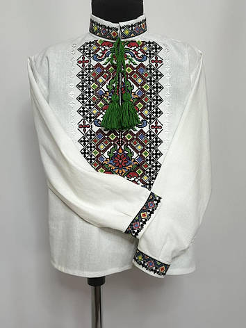 Вишиванка для хлопчиків (домоткане полотно), Франт, фото 1