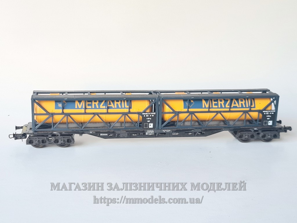 Rova 2403 Платформа з контейнерами, эпоха SNCF, масштабу 1:87,H0