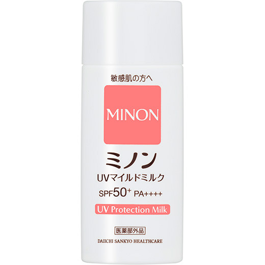 Minon UV Mild Milk SPF50+ PA++++ сонцезахисне молочко для чутливої шкіри, 80 мл, фото 1