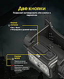 Налобний ліхтар NITECORE NU53 (1800LM, 6000 mAh, USB-C, Три джерела світла, Датчик наближення, Індикація), фото 5
