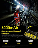 Налобний ліхтар NITECORE NU53 (1800LM, 6000 mAh, USB-C, Три джерела світла, Датчик наближення, Індикація), фото 8