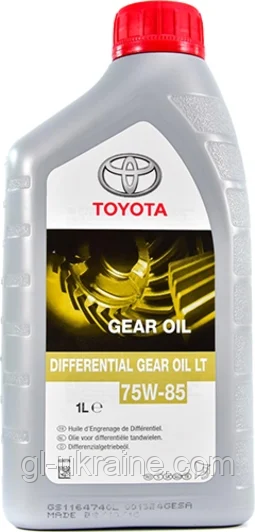 Трансмісійна олива Toyota "Getriebeoil LT 75W-85", 1л (0888581060)
