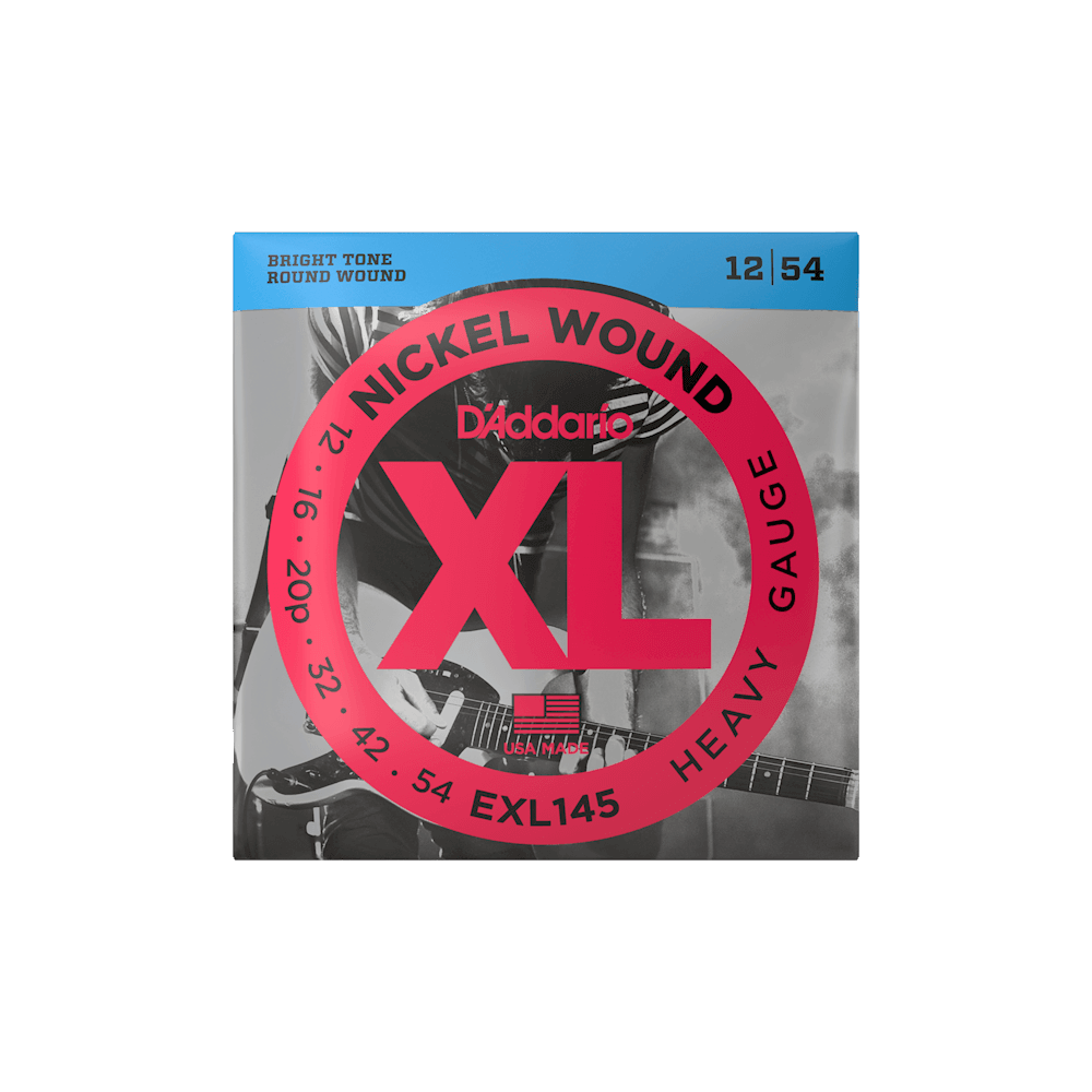 Струни D'addario EXL145 XL Nickel Wound Heavy (12-54), фото 1
