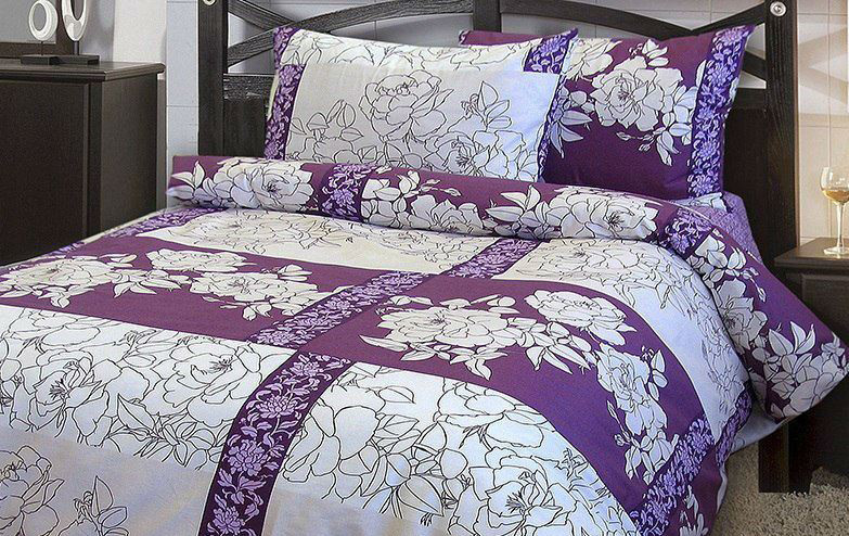 Тканина для постільної білизни Бязь "Gold" Lux GL307 (50м)