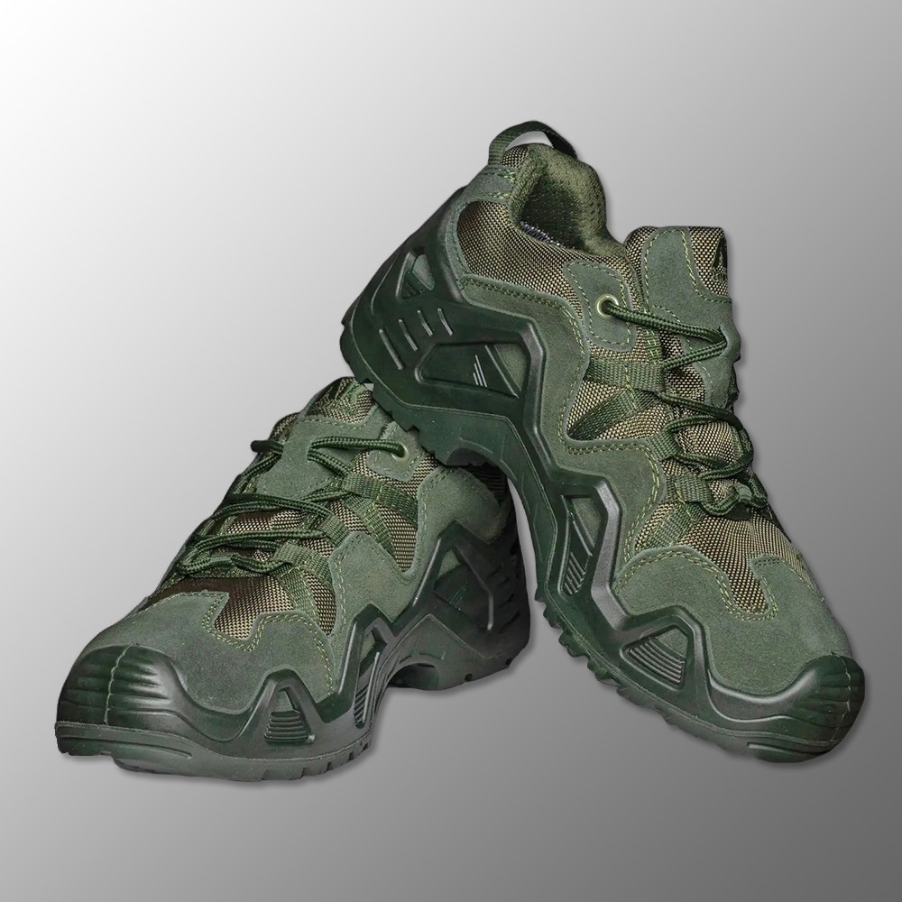 🔥 Демісезонні тактичні кросівки "AK - Alligator" (олива) військові берци, нацгвардії, трекінгові, фото 1