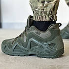 🔥 Демісезонні тактичні кросівки "AK - Alligator" (олива) військові берци, нацгвардії, трекінгові, фото 3