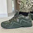 🔥 Демісезонні тактичні кросівки "AK - Alligator" (олива) військові берци, нацгвардії, трекінгові, фото 9