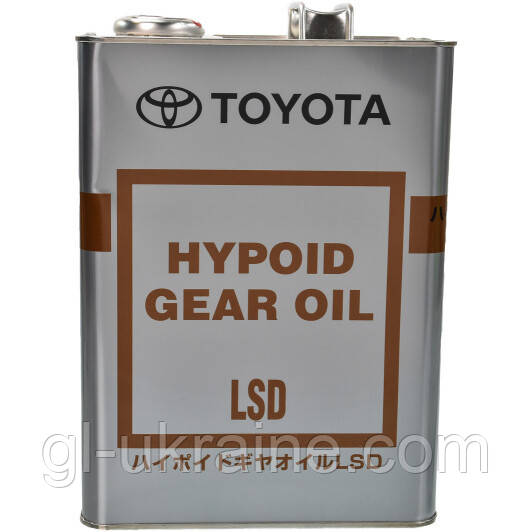 Трансмісійна олива Toyota "Hypoid Gear Oil LSD 85W-90 GL-5", 4л (0888500305)