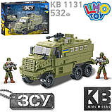 Конструктор Limo Toy KB 1131 "Воєна машина ЗСУ. MRAP Shrek One Крап Шрек 1" 532 деталі, фото 2