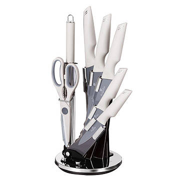 Набір гарних ножів на підставці Aspen Collection Berlinger Haus з 8 предметів BH 2837