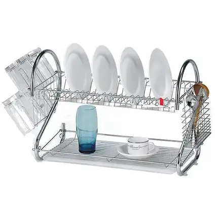 Сушарка для посуду Maestro 53 х 26,5 х 39 см Grey MR-1025-53, фото 1